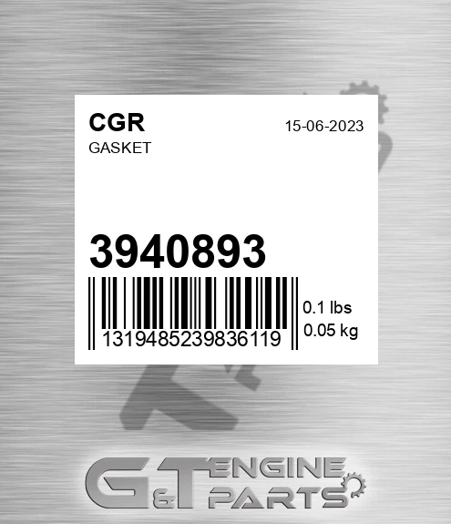 3940893 Gasket