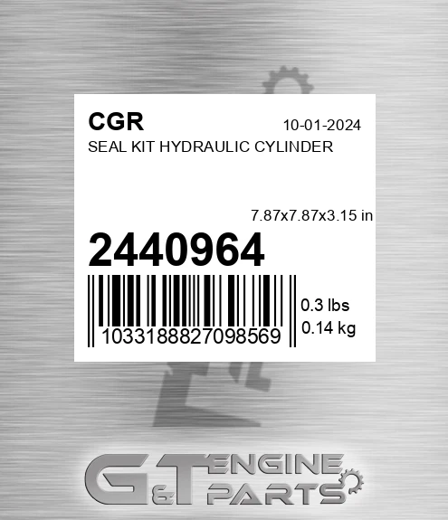 2440964 CGR Seal Kit Hydraulic Cylinder