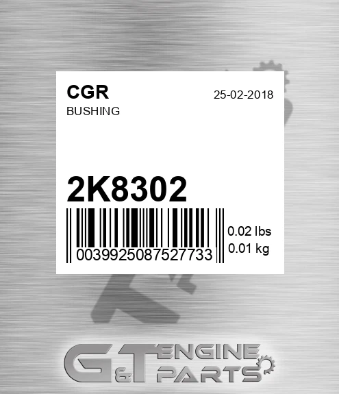 2K8302 Bushing