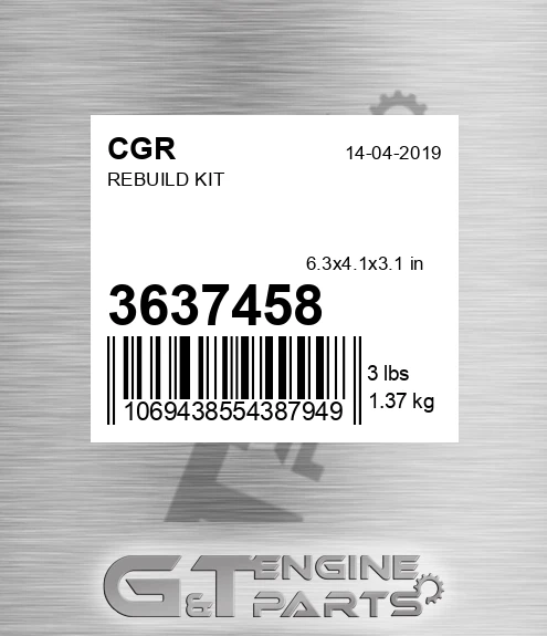 3637458 Rebuild Kit
