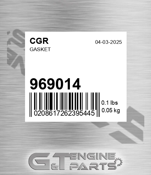 969014 CGR Gasket