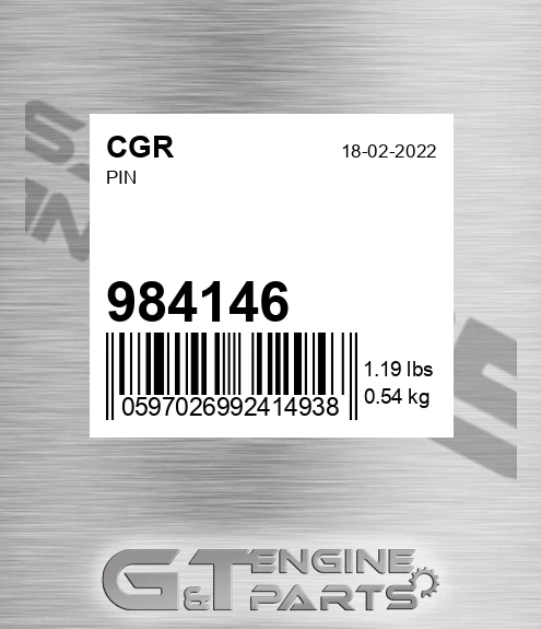 984146 CGR Pin
