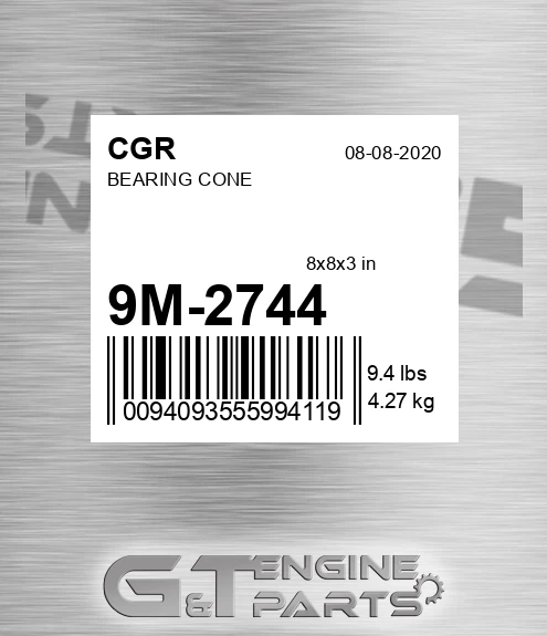 9M-2744 Bearing Cone