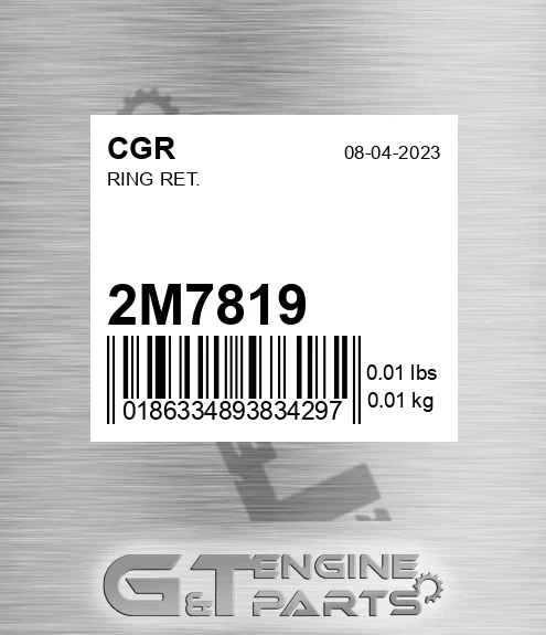 2M7819 Ring Ret.