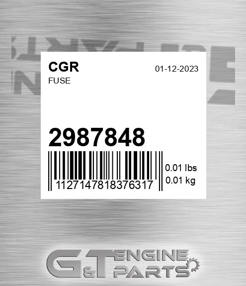 2987848 CGR Fuse