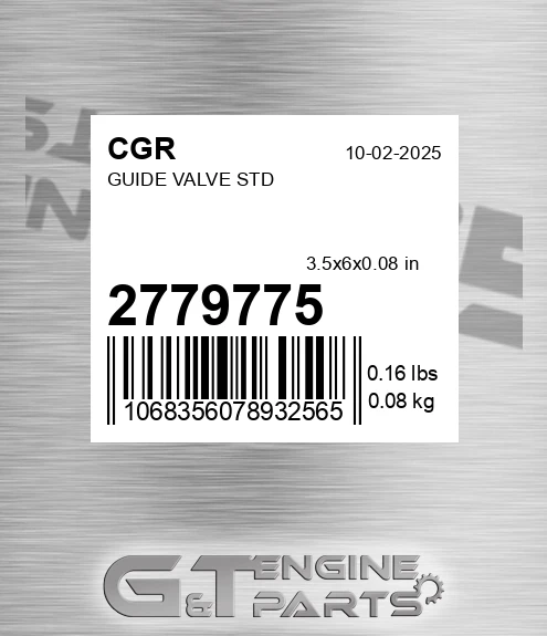 2779775 Guide Valve Std