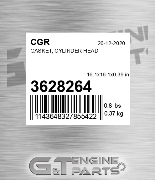 3628264 CGR Gasket, Cylinder Head