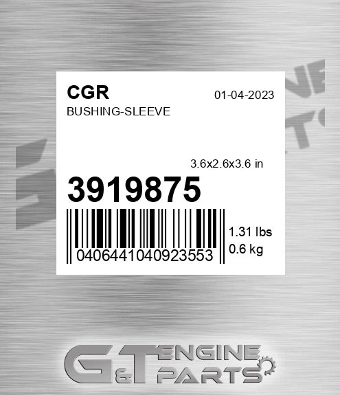 3919875 Bushing-sleeve