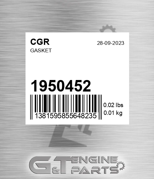1950452 CGR Gasket