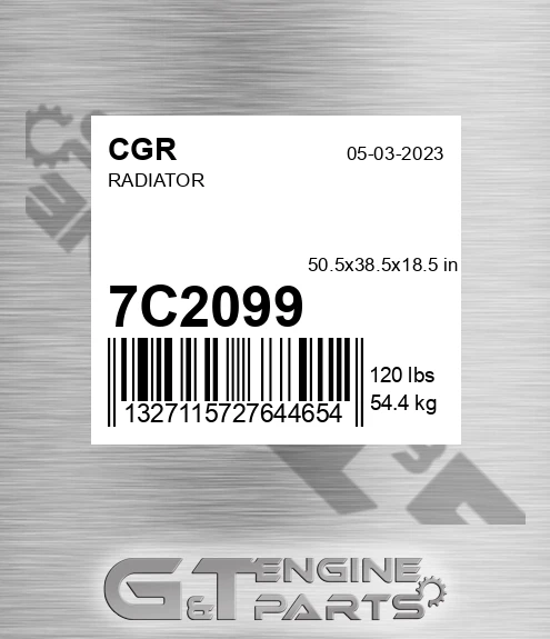 7C2099 Radiator