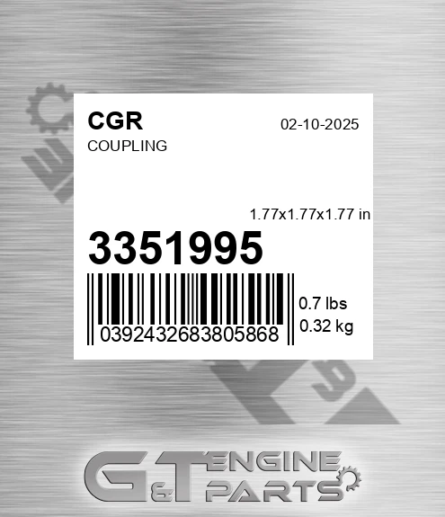 3351995 CGR Coupling
