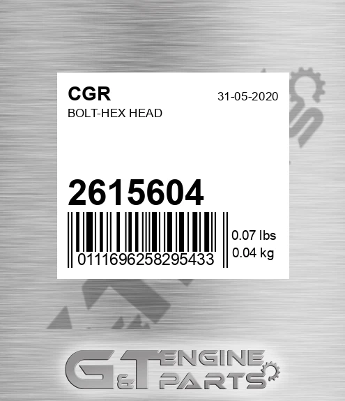 2615604 Bolt-hex Head
