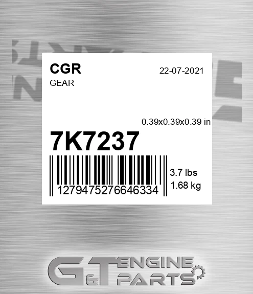 7K7237 CGR Gear