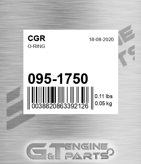 095-1750 O-ring