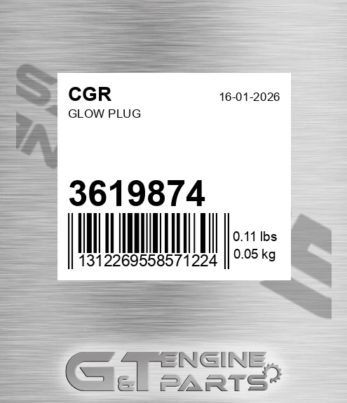 3619874 CGR Glow Plug