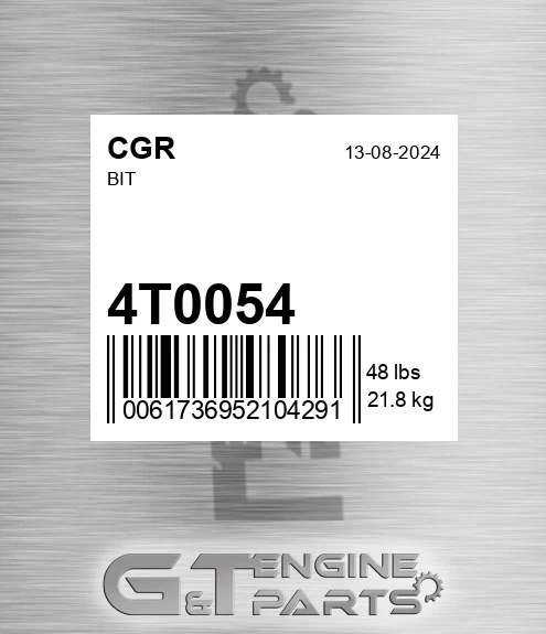 4T0054 Bit
