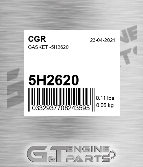 5H2620 Gasket -