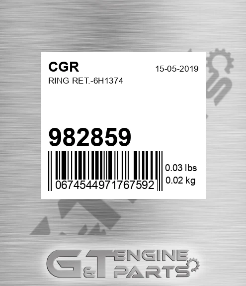 982859 Ring Ret.-6h1374