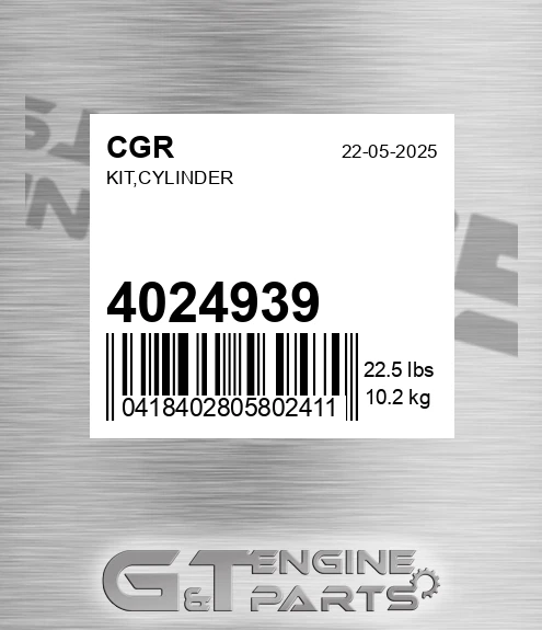 4024939 Kit,cylinder