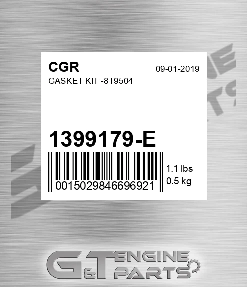 1399179-E Gasket Kit -8t9504