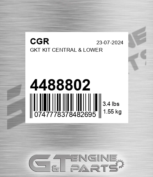 4488802 Gkt Kit Central & Lower