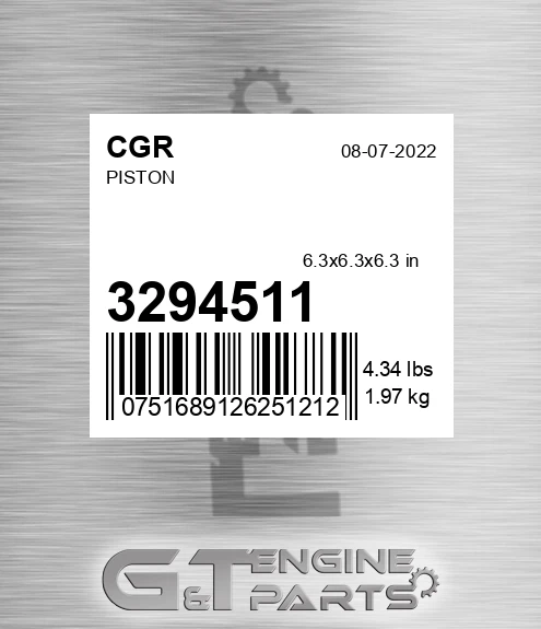 3294511 CGR Piston