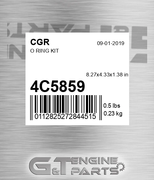 4C5859 CGR O Ring Kit