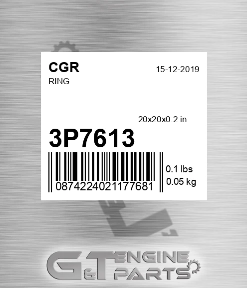 3P7613 CGR Ring