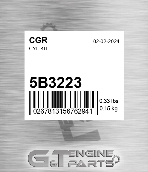5B3223 Cyl.kit