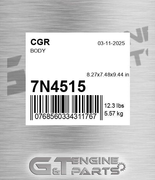 7N4515 CGR Body