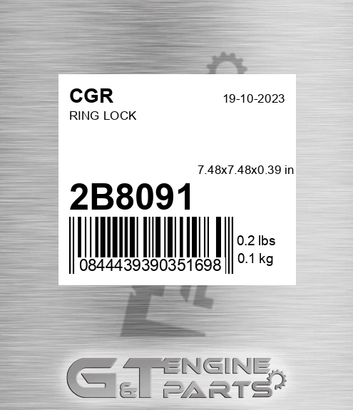 2B8091 CGR Ring Lock