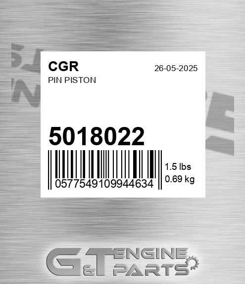 5018022 Pin Piston