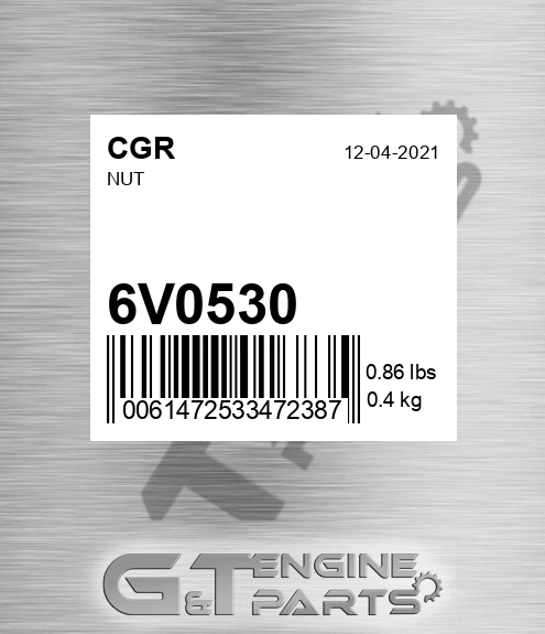 6V0530 Nut
