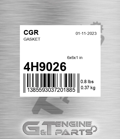 4H9026 CGR Gasket