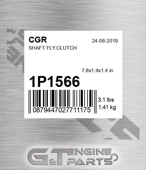 1P1566 CGR Shaft Fly.clutch
