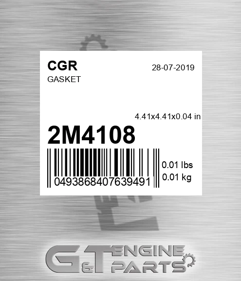 2M4108 CGR Gasket