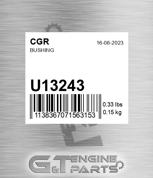 U13243 Bushing