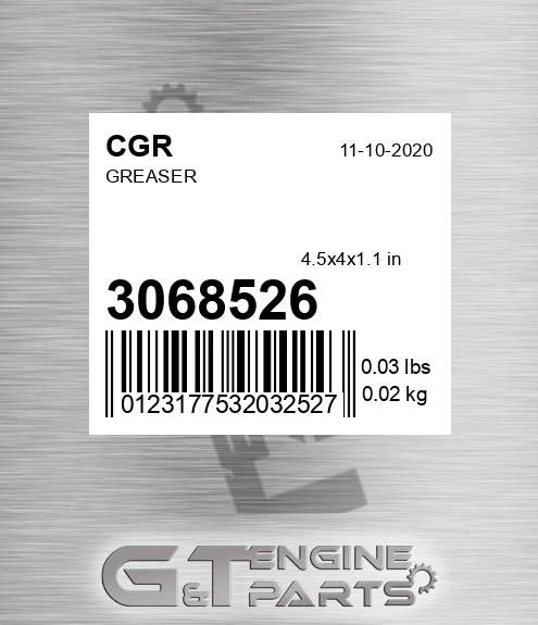 3068526 CGR Greaser