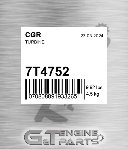 7T4752 Turbine
