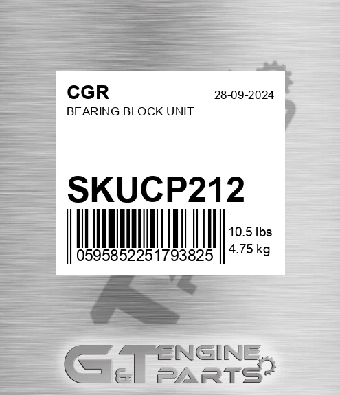 SKUCP212 Bearing Block Unit