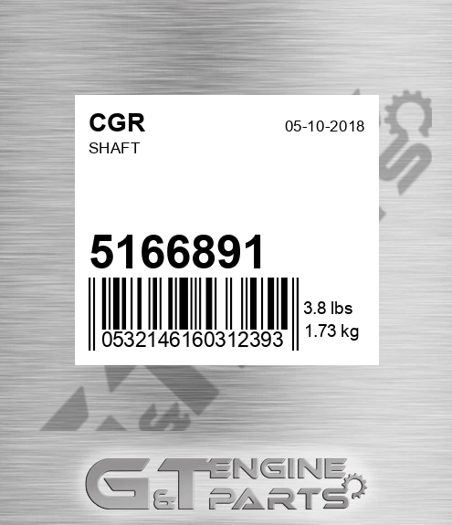 5166891 Shaft