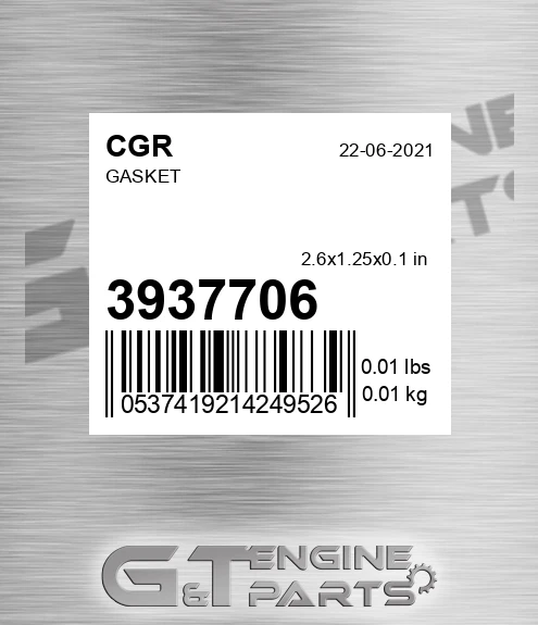 3937706 Gasket