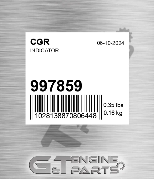 997859 CGR Indicator