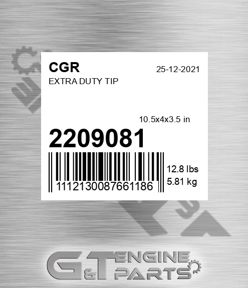 2209081 CGR Extra Duty Tip