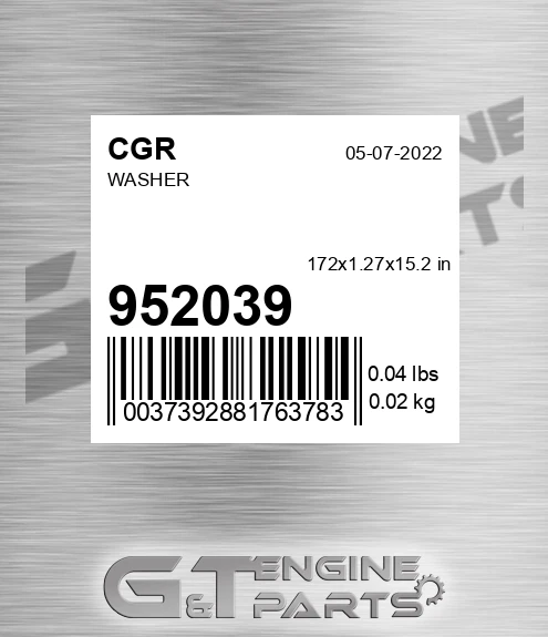 952039 Washer