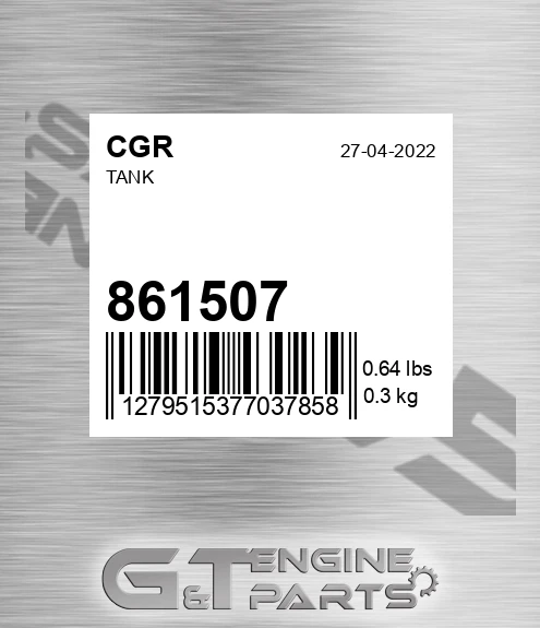 861507 Tank