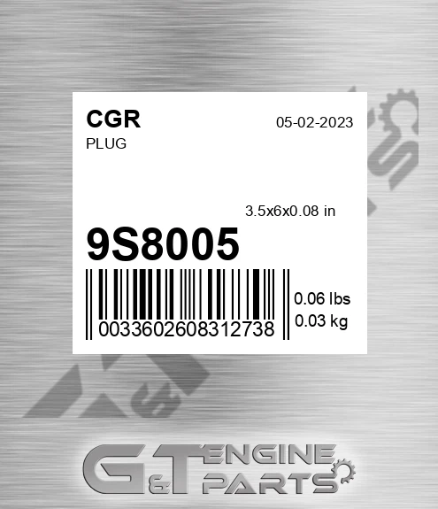 9S8005 Plug