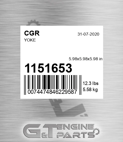 1151653 CGR Yoke