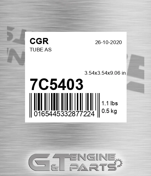 7C5403 CGR Tube As