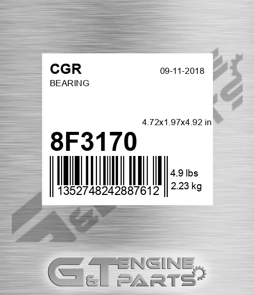 8F3170 CGR Bearing